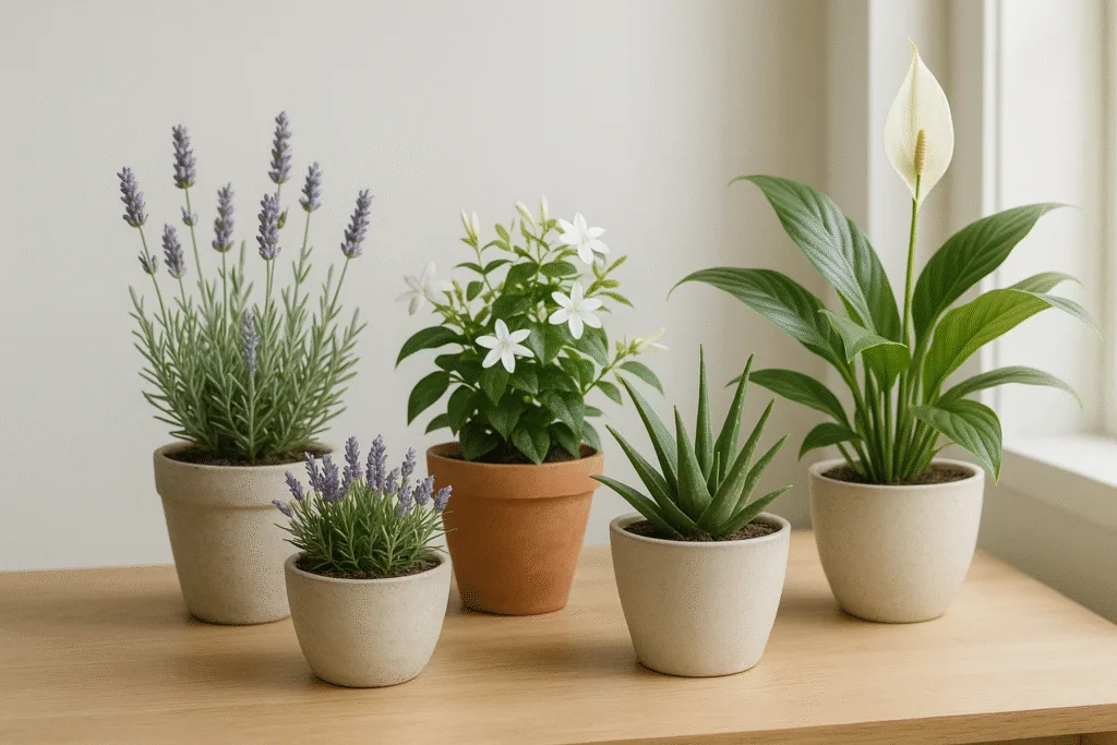 therapeutic gardening indoors plants calming space