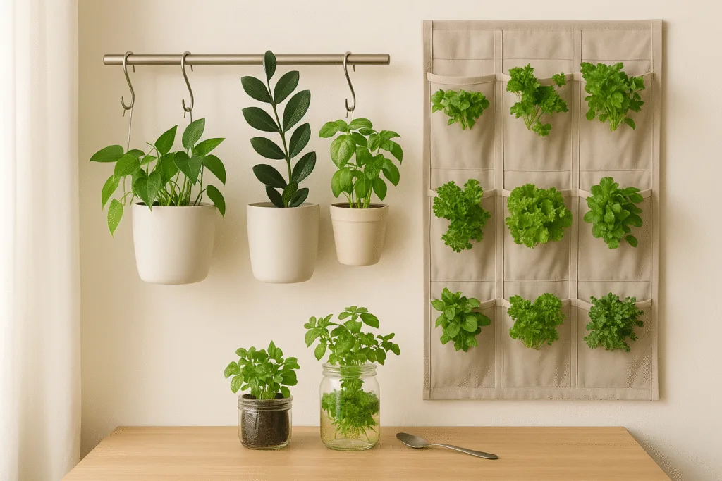 vertical garden for renters no drill